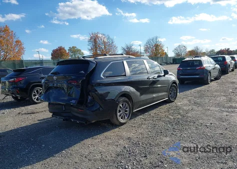 2023 Toyota Sienna Xle из США, поврежденный, VIN 5TDYRKEC7PS147656
